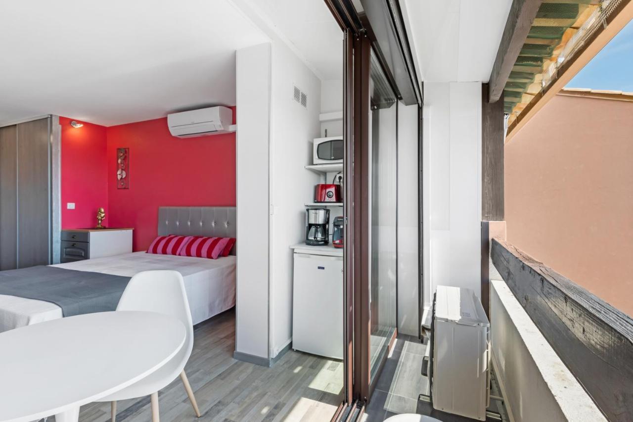 Studio Vue Mer Panoramique, Piscine Port Venus Village Naturiste Agde Zewnętrze zdjęcie