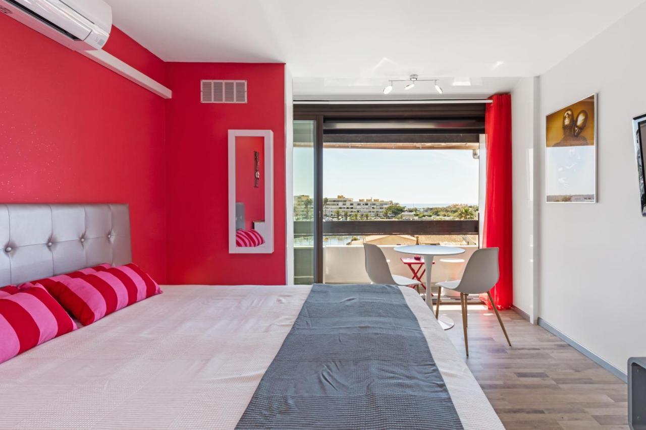 Studio Vue Mer Panoramique, Piscine Port Venus Village Naturiste Agde Zewnętrze zdjęcie